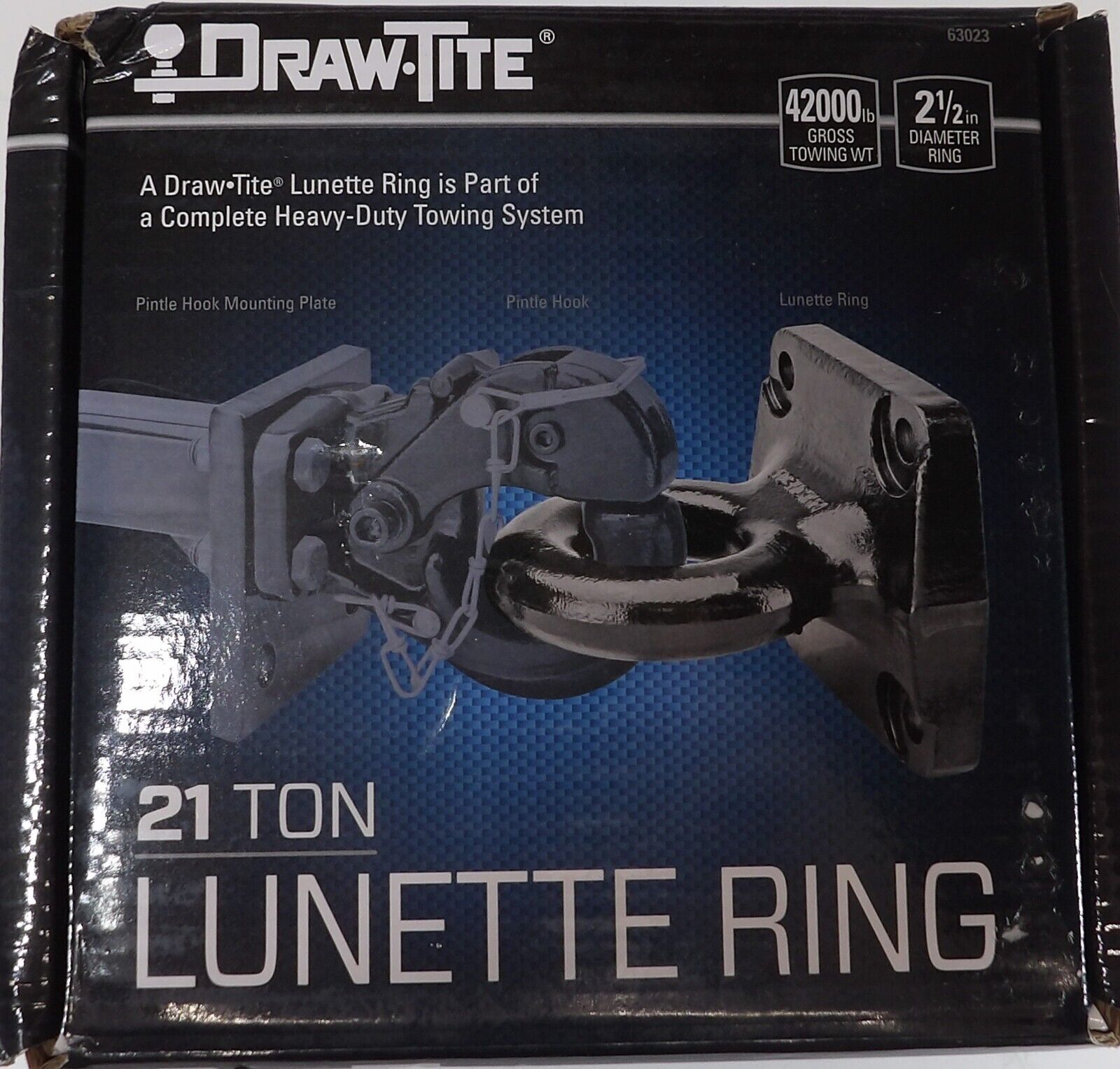 21 Ton Lunette Ring Draw-Tite 63023