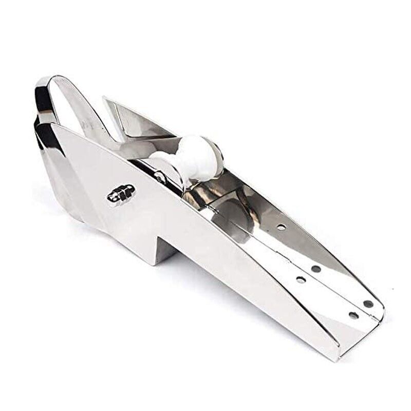 ISURE Boat 316 Stainless Steel Hinged Self-Launching Bow Anchor Roller 415mm