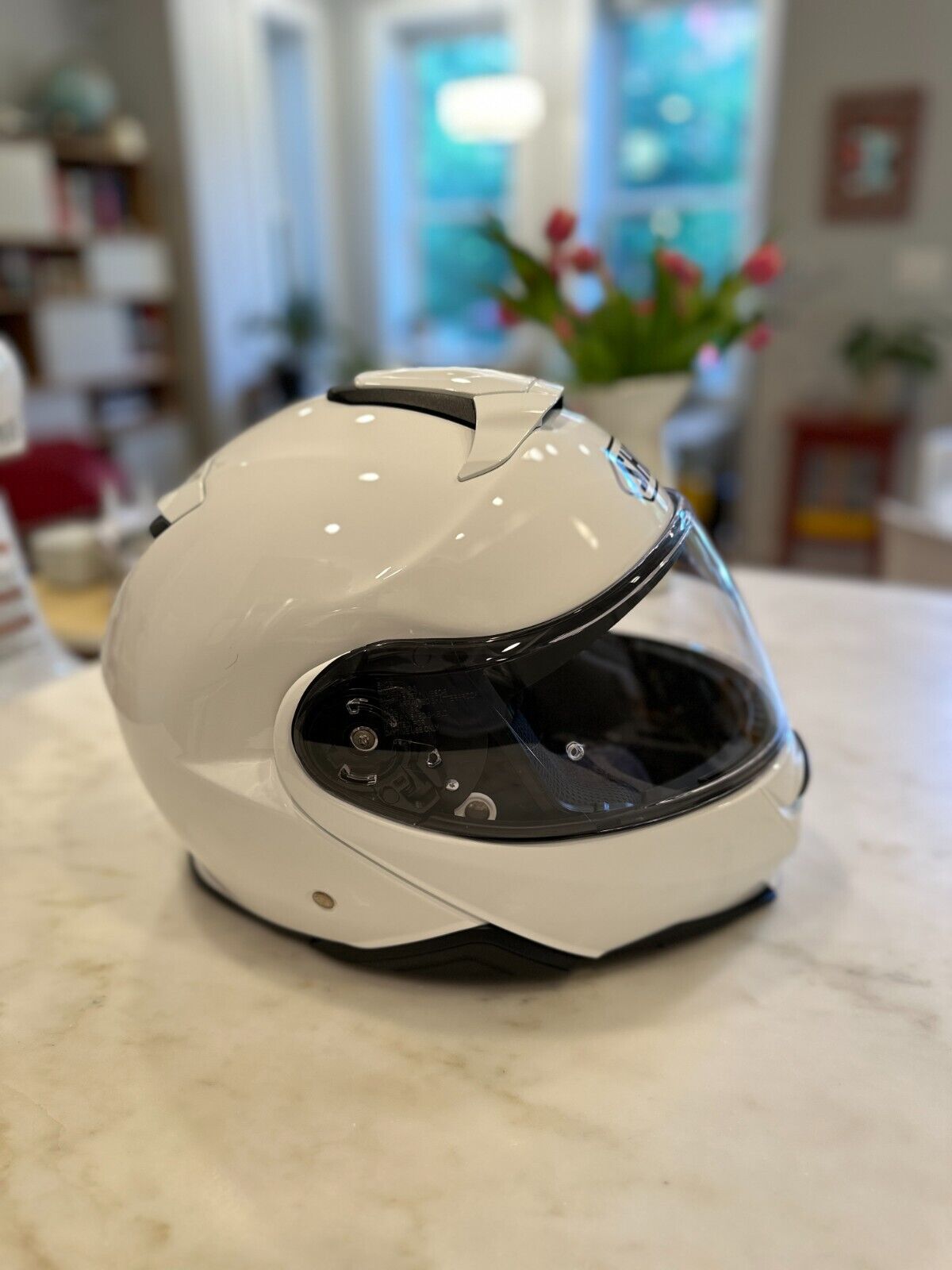 Shoei Neotec II Large White, bought May 2023 as good as new