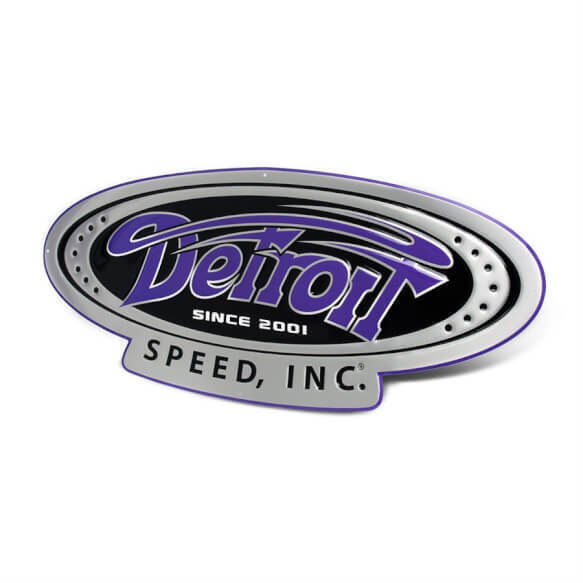 Detroit Speed 999101 Detroit Speed Since 2001 Logo 3\' Sign