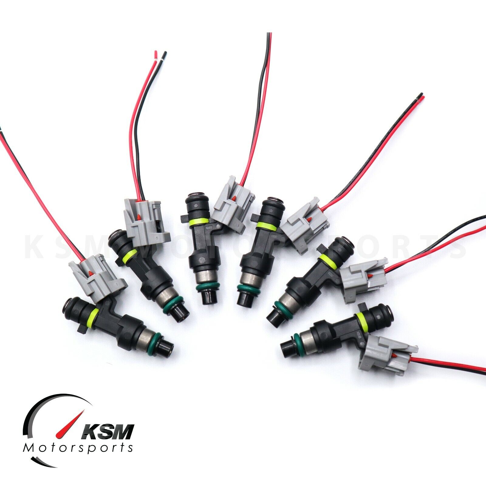 6 x 750cc Fuel Injectors for NISSAN NISMO SKYLINE R34 RB25DET NEO Fit DENSO ER34