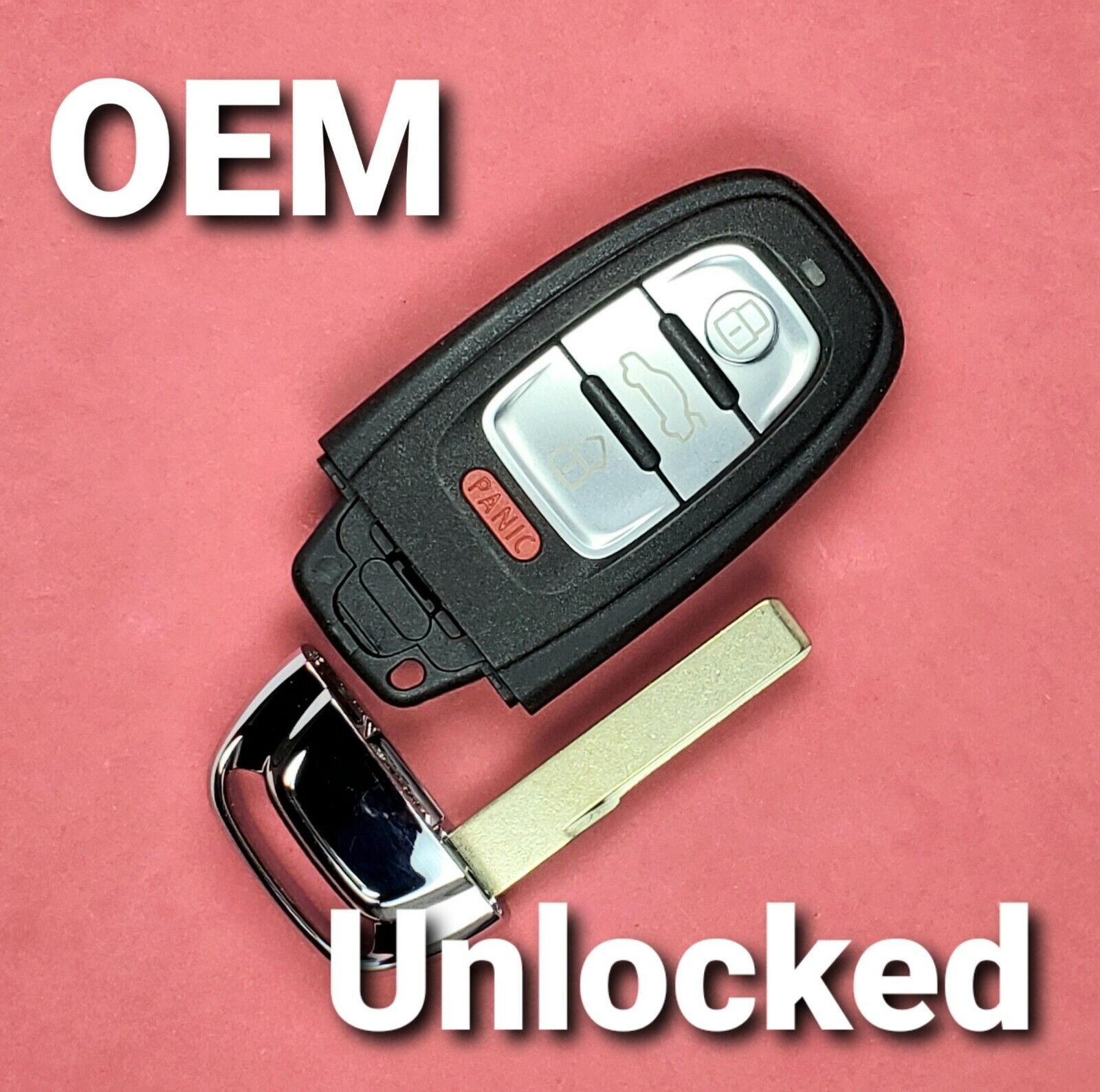 IYZFBSB802 Unlocked OEM Audi Key w/o Comfort access 8KO 959 754 F