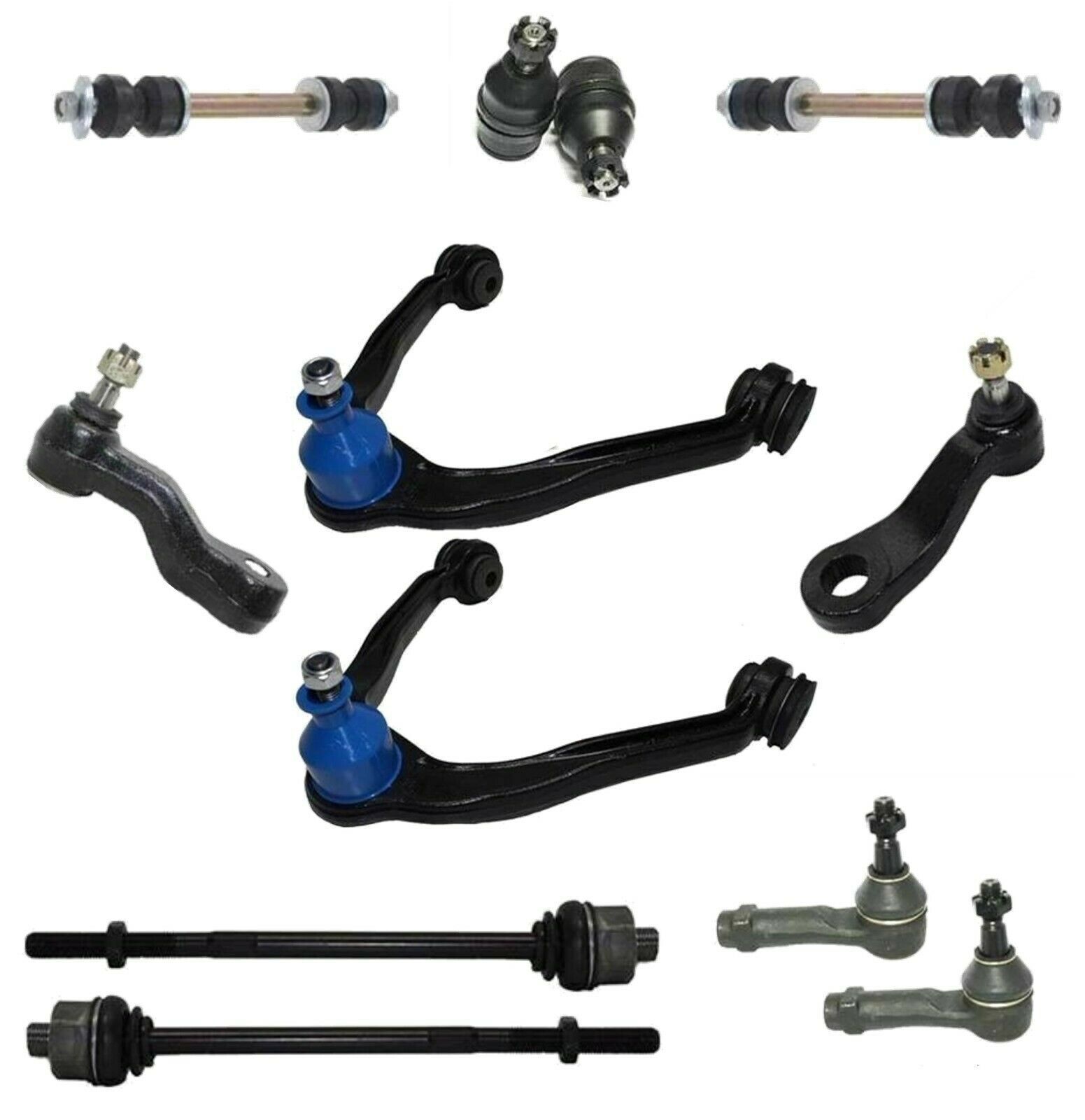 12 New Pc Complete Front Suspension Kit for Chevrolet GMC Truck (Check 2WD/4x4)