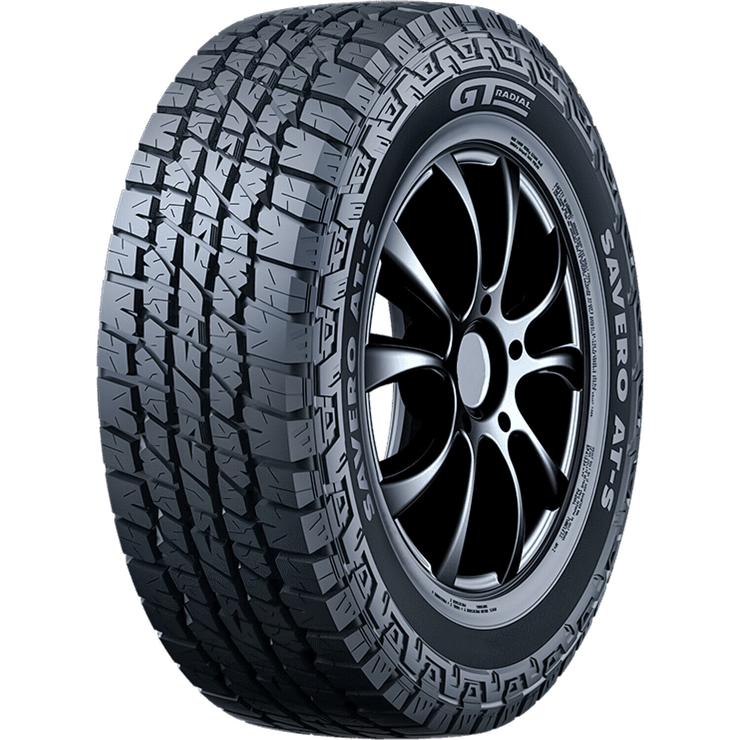 Tire GT Radial Savero AT-S 265/65R17 112T AT A/T All Terrain