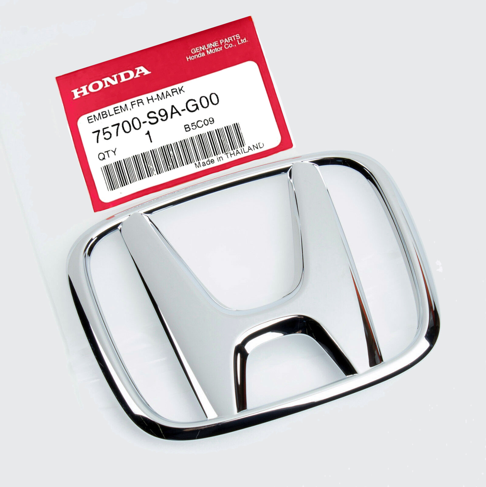 08-17 Honda Accord Emblem 09-11 Civic Front Grille 15-17 FiT H 10-11 CRV Logo 