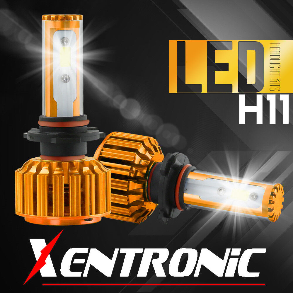 XENTRONIC LED HID Headlight Conversion kit H11 6000K for 2010-2011 Jaguar XFR