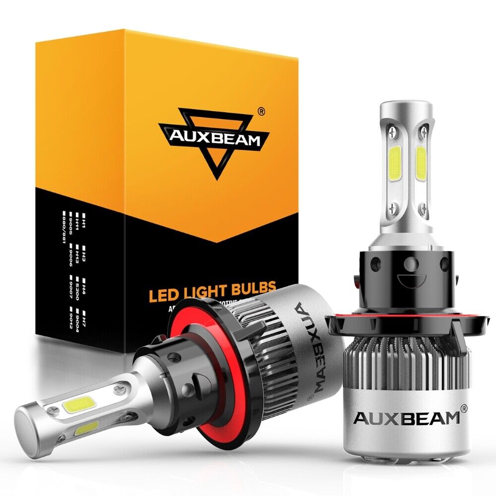 H13 9008 2400W 360000LM LED Headlight Bulb Kit Car Lamp Bulbs Hi/Lo White 6000K