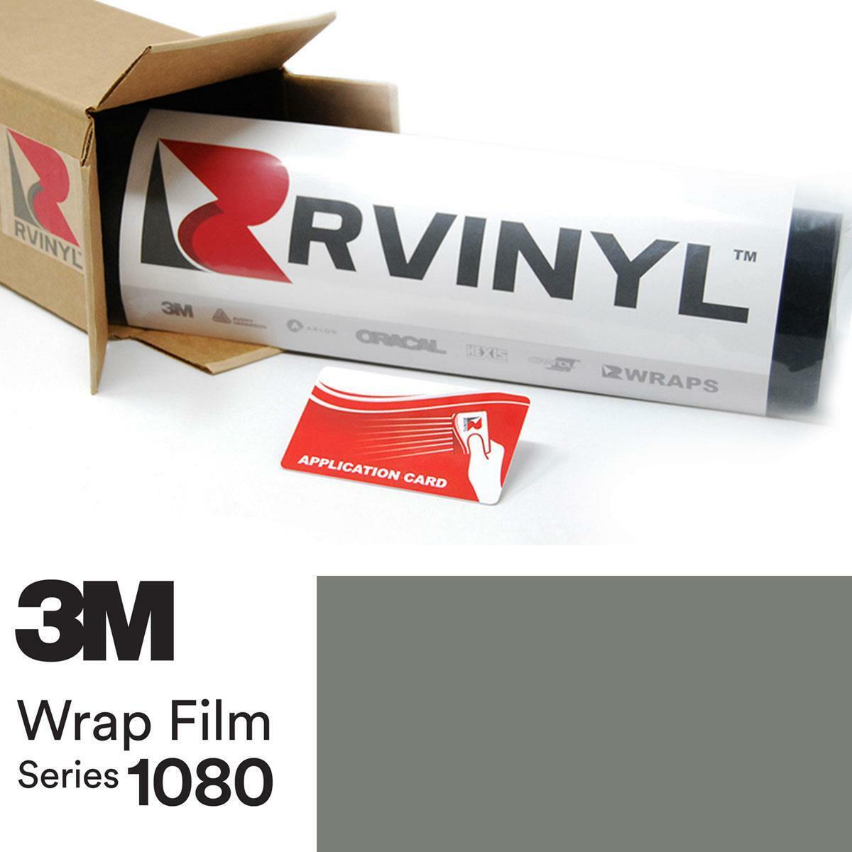 3M 1080 S51 SATIN BATTLESHIP GRAY Vinyl Vehicle Car Wrap Decal Film Sheet Roll