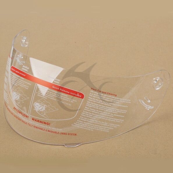Replacement Motorcycle Flip Up Full Face Helmet Visor Shield Clear
