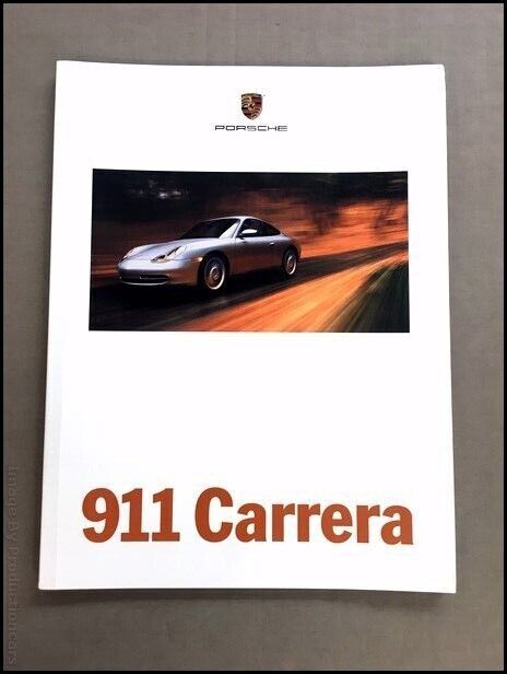 1999 Porsche 911 996 52-page Original Car Brochure Catalog - Carrera C4