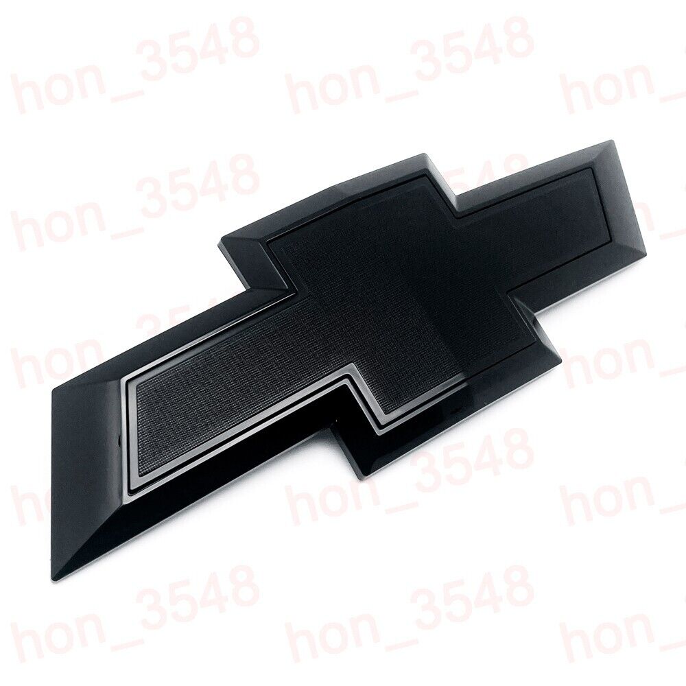 2019-2021 Chevrolet Silverado 1500 Bowtie Front Grille Emblem Badge Gloss black