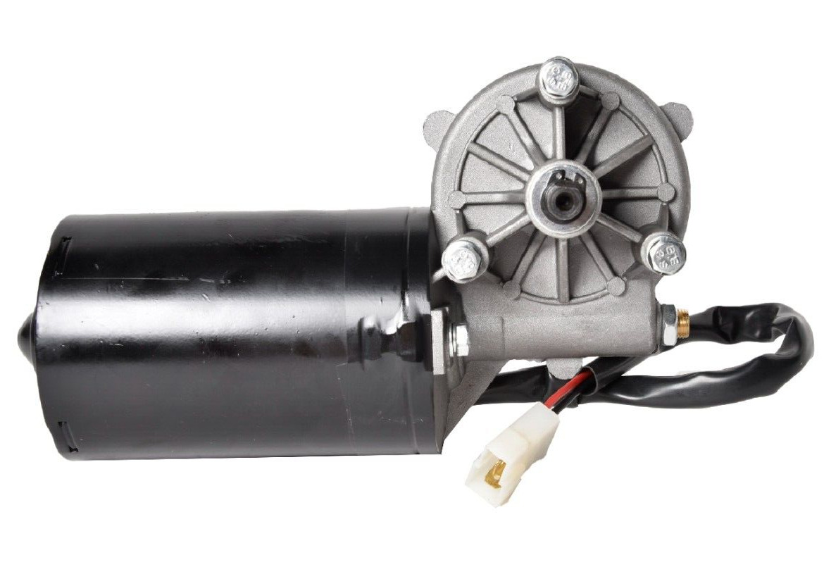 Wiper Left Angle Reversible Electric Worm Motor 12V 70W DC 35 50 RPM High Torque