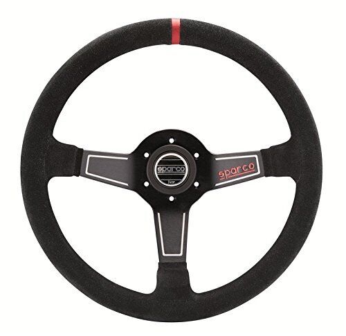 Sparco 015L750SC L575 Series Monza Suede Steering Wheel