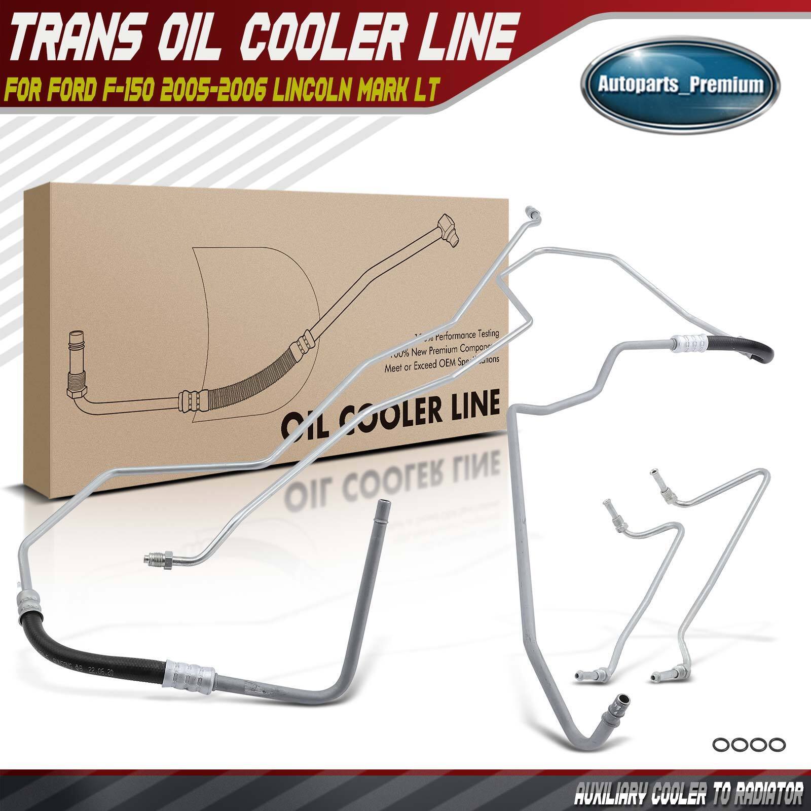 Transmission Oil Cooler Line for Ford F-150 Lincoln Mark LT Cooler to Radiator