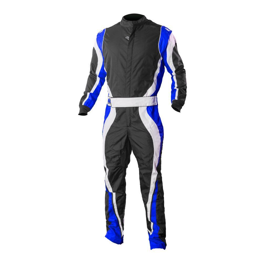 K1 RaceGear 10-SP1-R-LXL Speed 1 Karting Suit, Red, Black, LXL