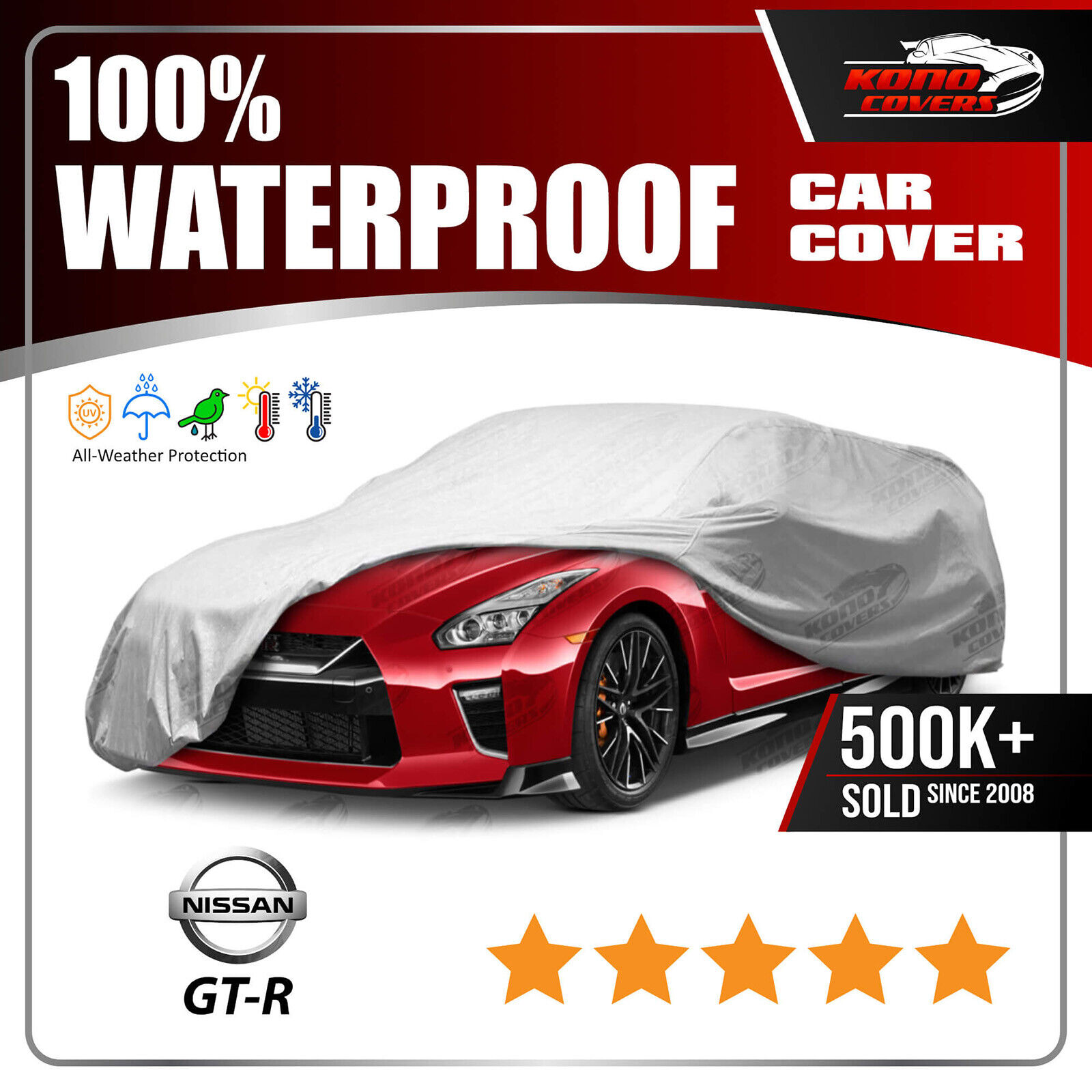 Fits. [NISSAN GT-R] CAR COVER - Ultimate Full Custom-Fit All Weather Protection