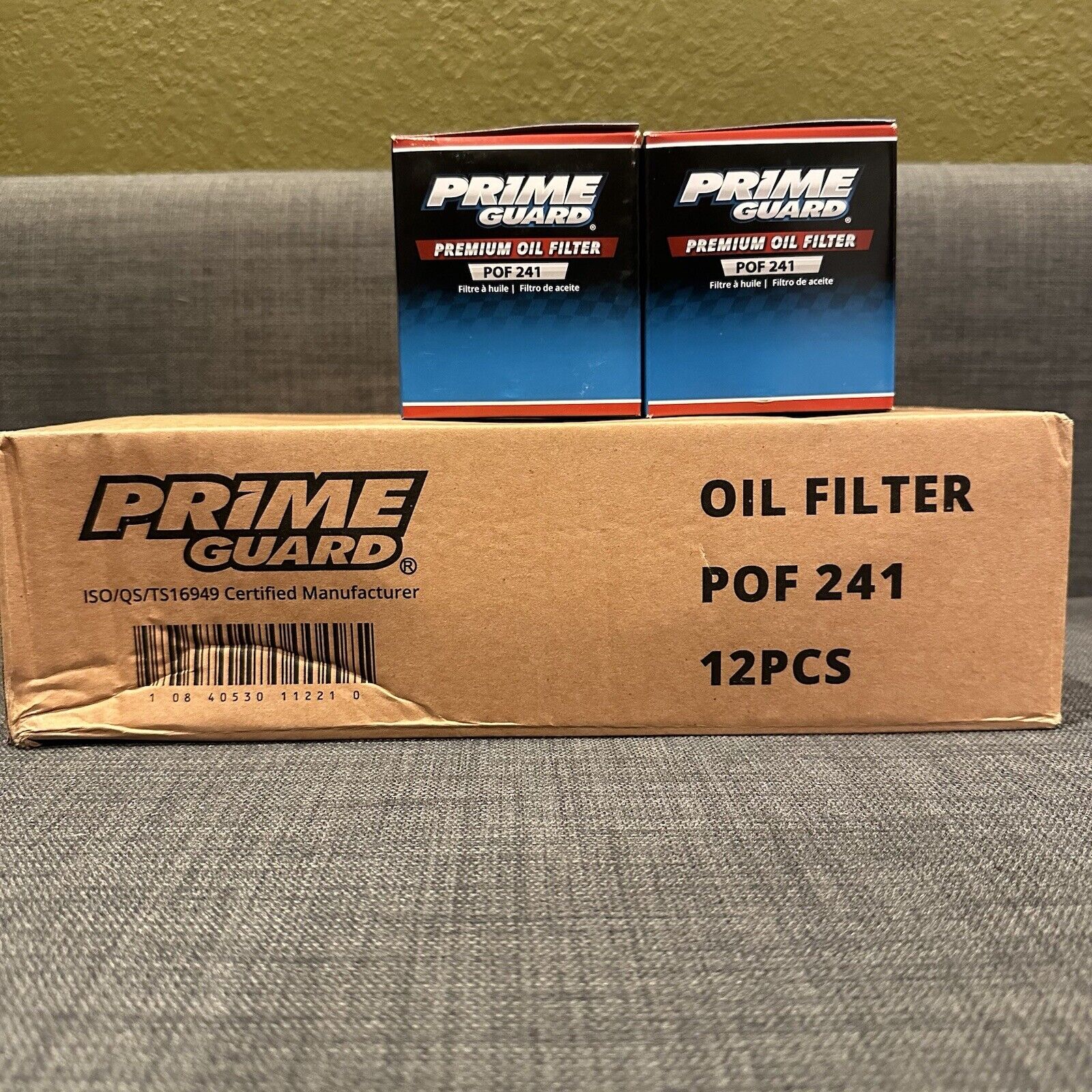 12 PACK Prime Guard Premium Engine OIL Filter POF241