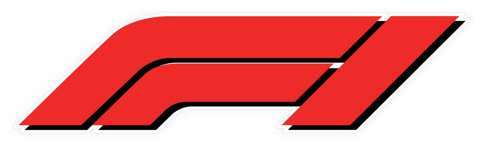 Formula One FIA F1 Racing Bolid Logo Vinyl Sticker Decal Car Truck Window Red