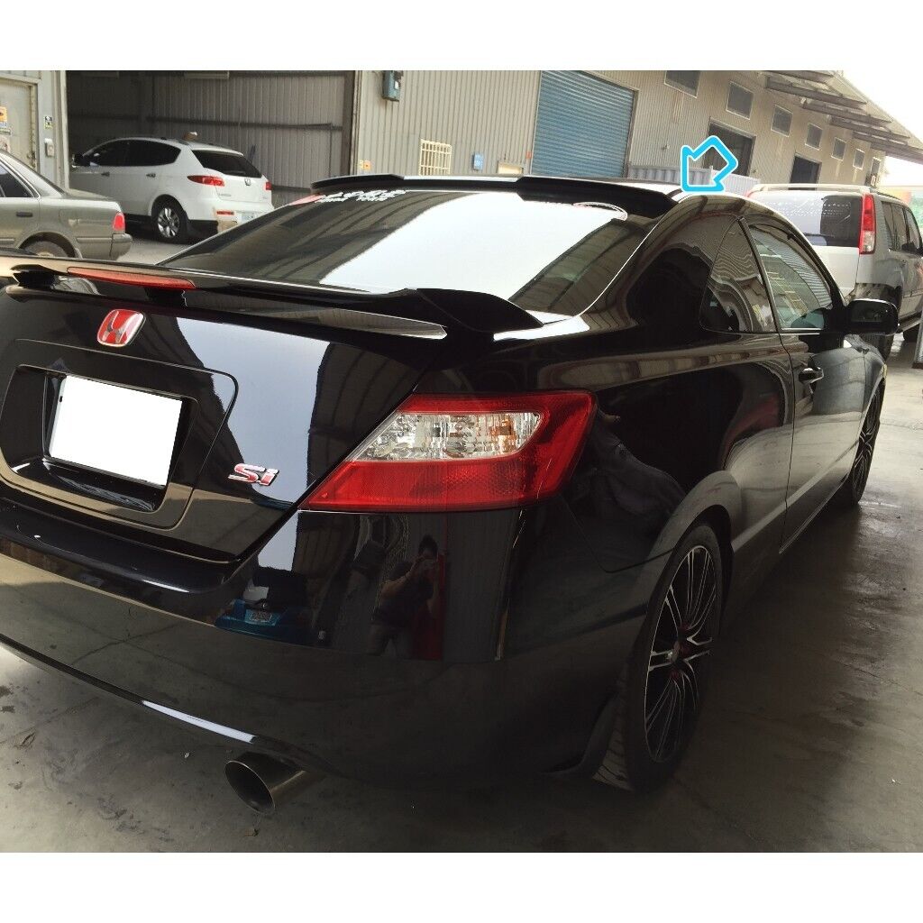 Stock 889H Rear Window Roof Spoiler Wing Fits 2006~2011 Honda CIVIC EX Si Coupe