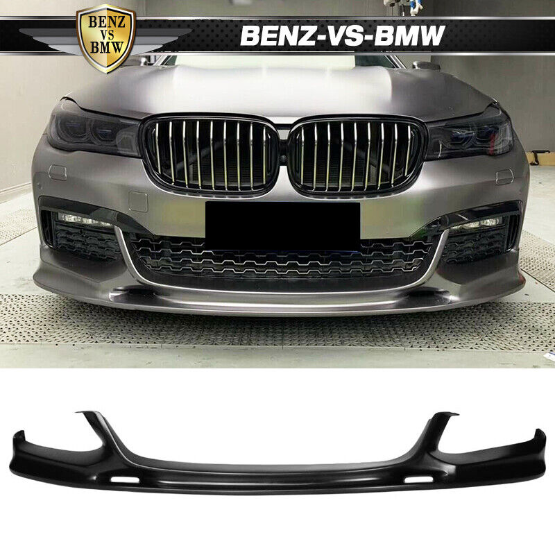 Fits 2016-2018 BMW G11 G12 7 Series M Sport Front Bumper Lip PU - Polyurethane