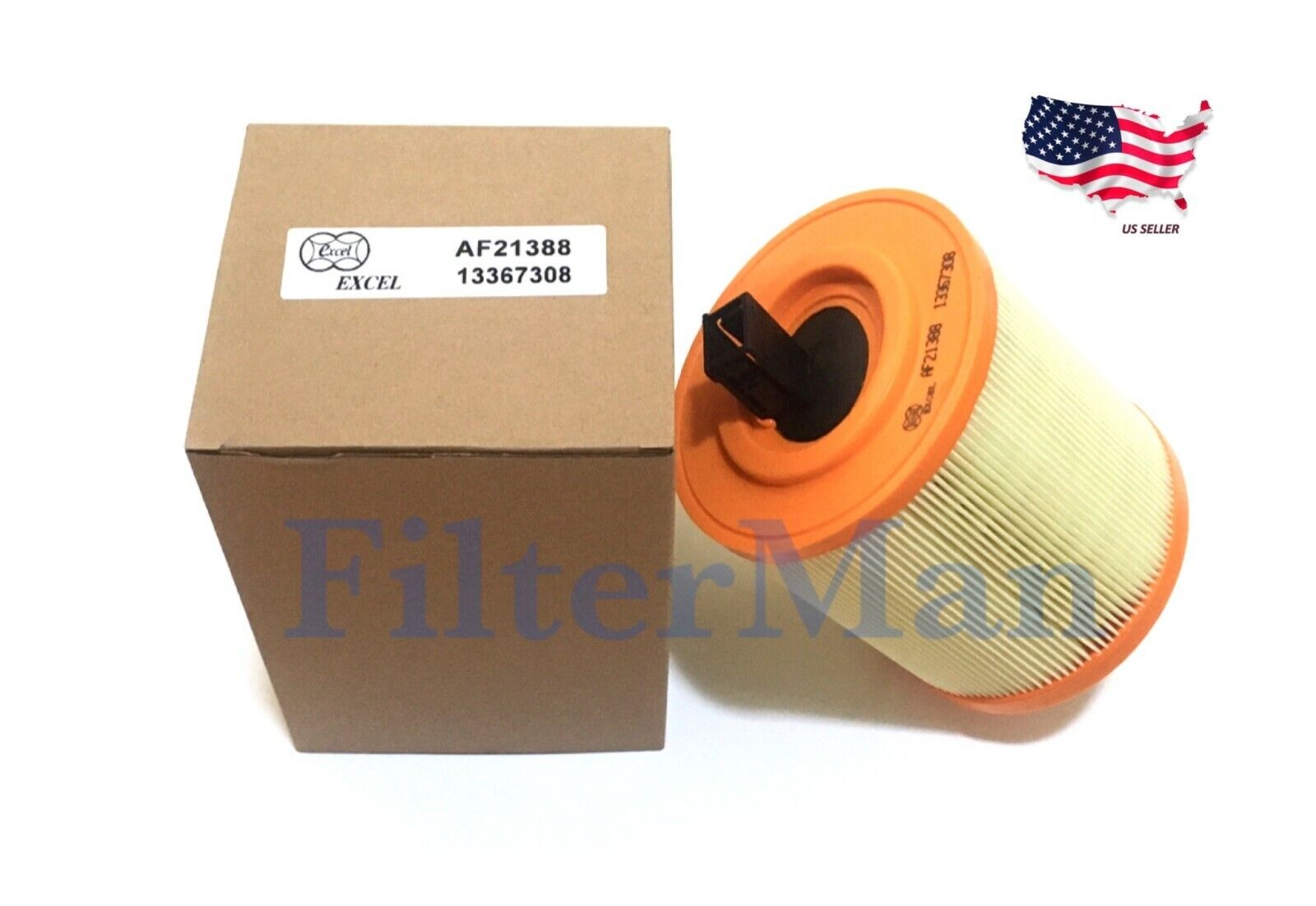 Engine Air Filter for 2016-2019 Chevy Cruze 1.4L & Cadillac ATS V6 Twin-Turbo