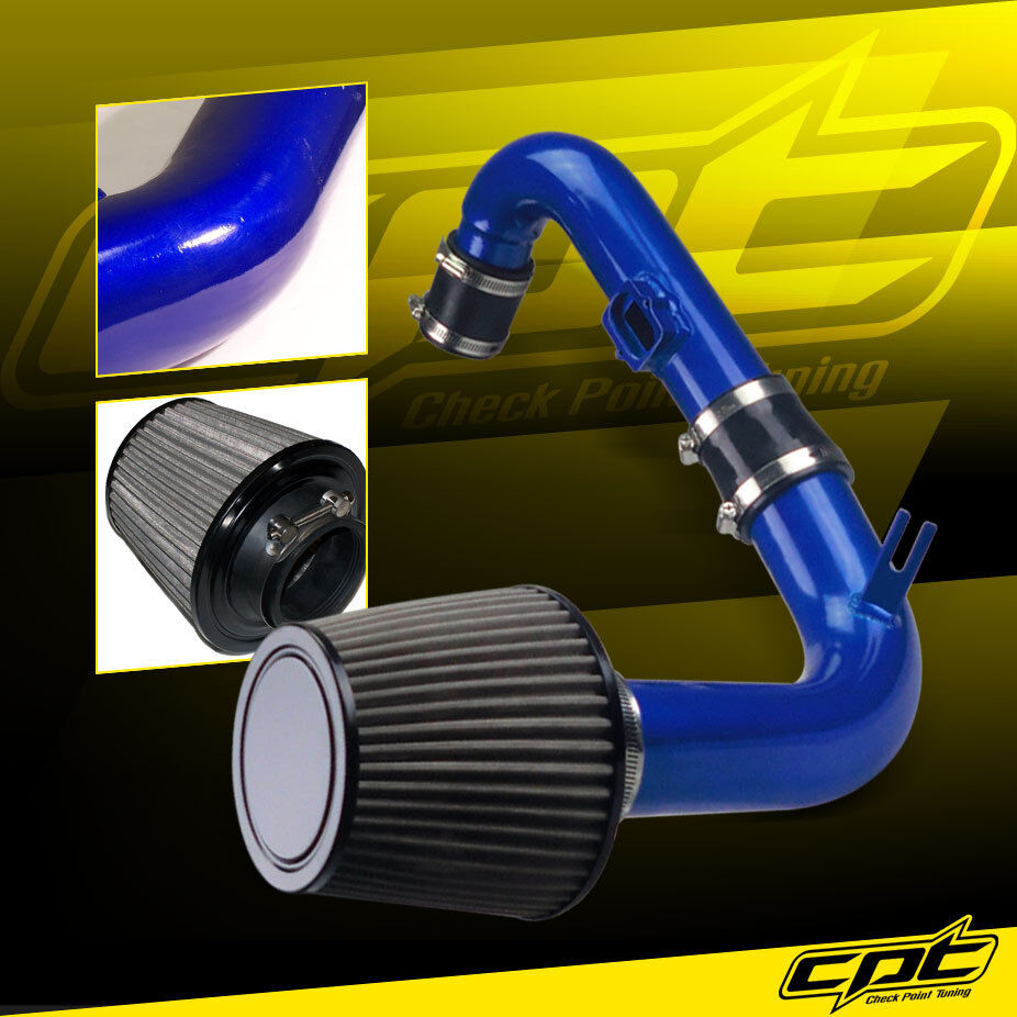 For 11-15 Chevy Cruze Turbo 1.4L 4cyl Blue Cold Air Intake + Stainless Filter