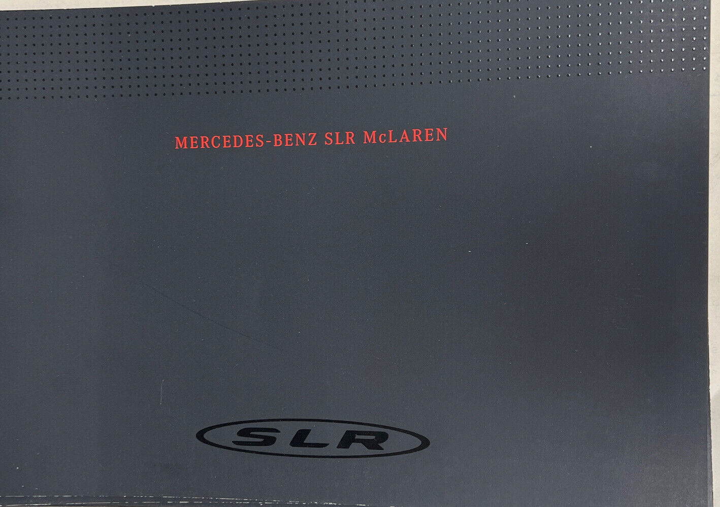 2004 2005 Mercedes-Benz SLR McLaren Sales Brochure OEM Dealer Catalog 20 Pages