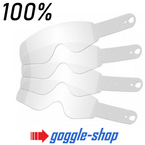 GOGGLE-SHOP MOTOCROSS GOGGLE TEAR-OFFS to fit 100% ARMEGA GOGGLES