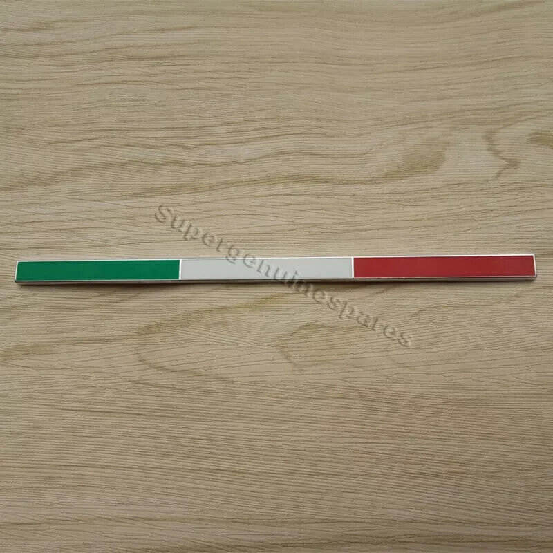 Ferrari Italian Flag Badge 599 360 430 458 488 California Accessory Decal