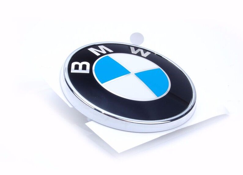 BMW E82 E88 1-Series Genuine Rear Trunk BMW Emblem Decal Badge NEW 128i 135i 1M