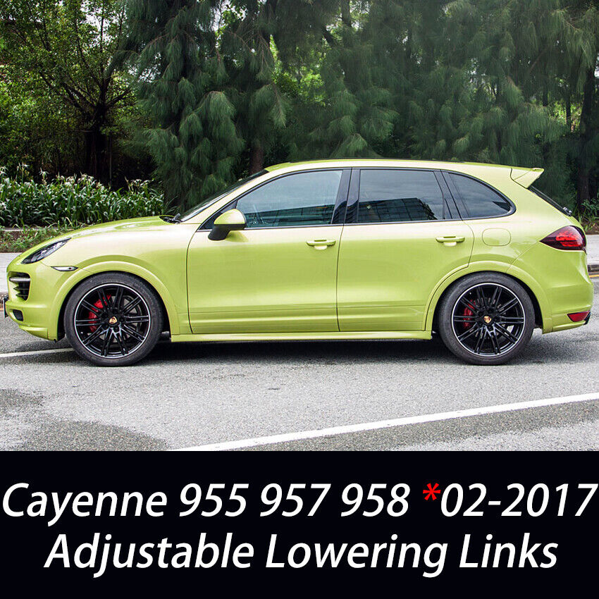 For Porsche Cayenne 955 957 958 GTS Adjustable Lowering Links Air Suspension Kit