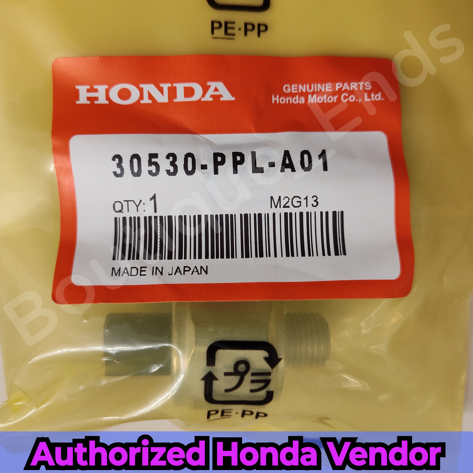 Genuine OEM Honda Acura Engine Knock Sensor AUTHORIZED HONDA VENDOR - Detonation