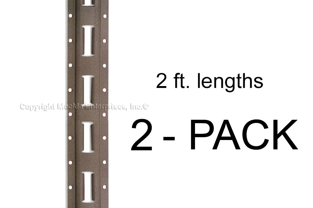 Kinedyne E Track Mfg USA - 2 ft. 11 Gauge Vertical/Trailer Tiedown - 2 Pieces