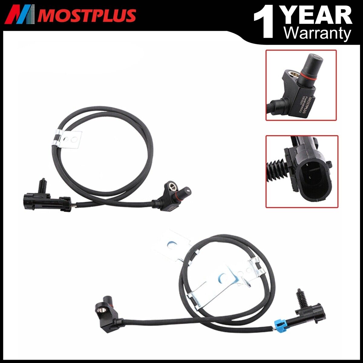 ABS Wheel Speed Sensor Front L&R For Chevy Express Avalanche Silverado 1500/2500