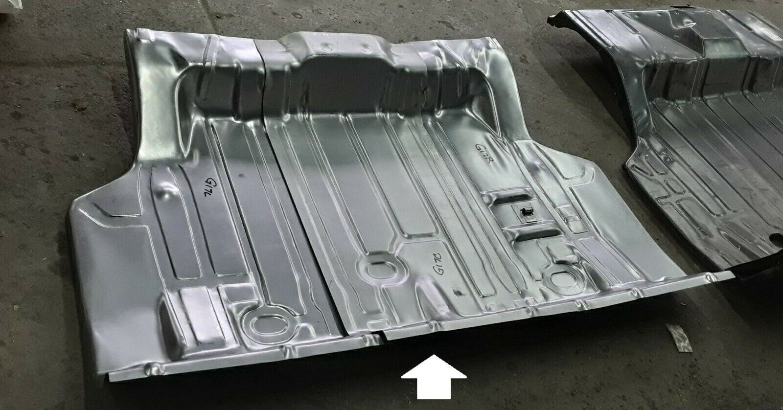 1968-72 Chevelle GTO 442 3 Piece Trunk Floor Kit USA Pan Panel