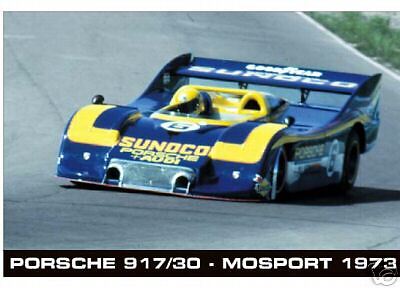 Porsche 917/30  Mark Donohue Mosport 1973 Poster