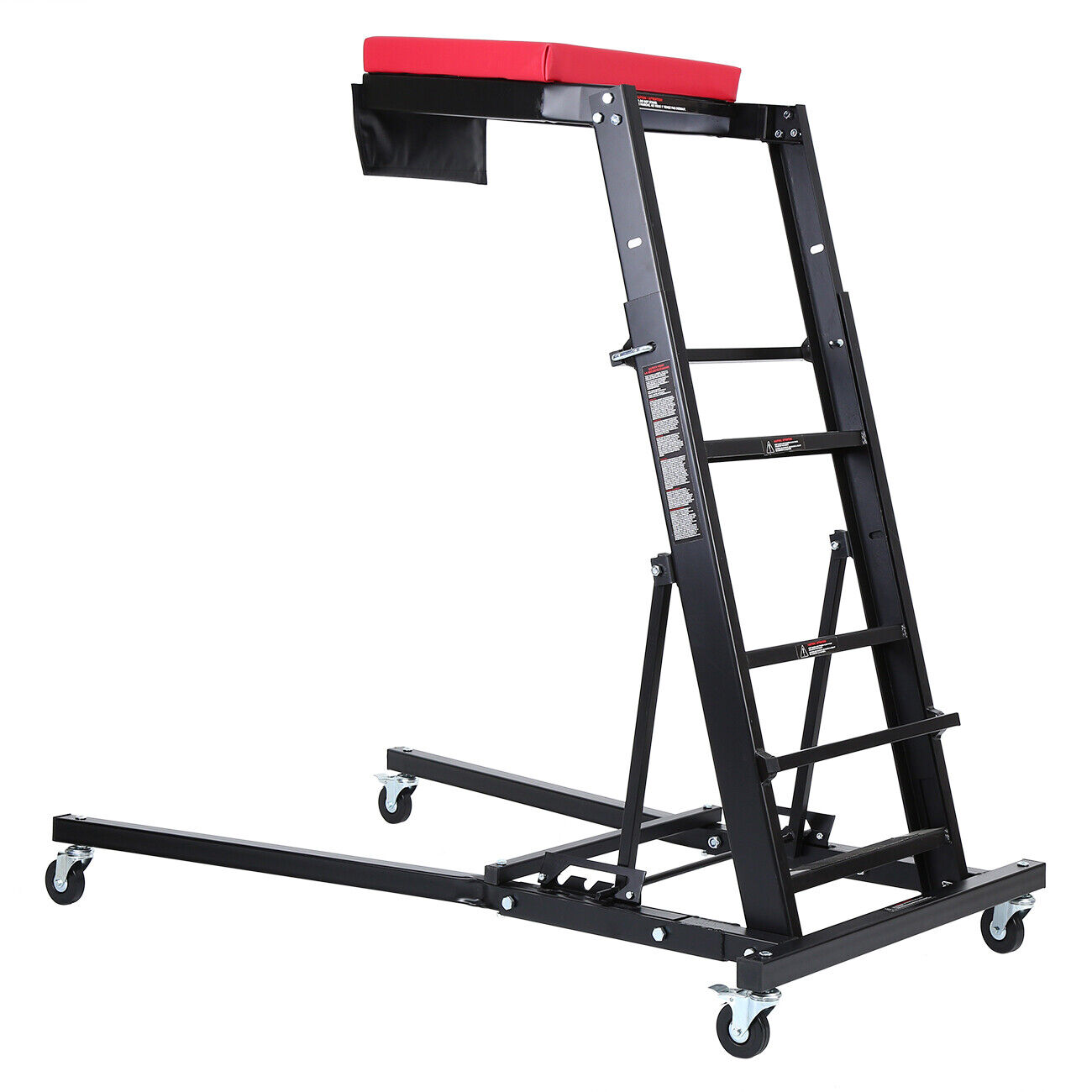 Engine Access Foldable Topside Creeper With Adjustable Height & Padded Deck
