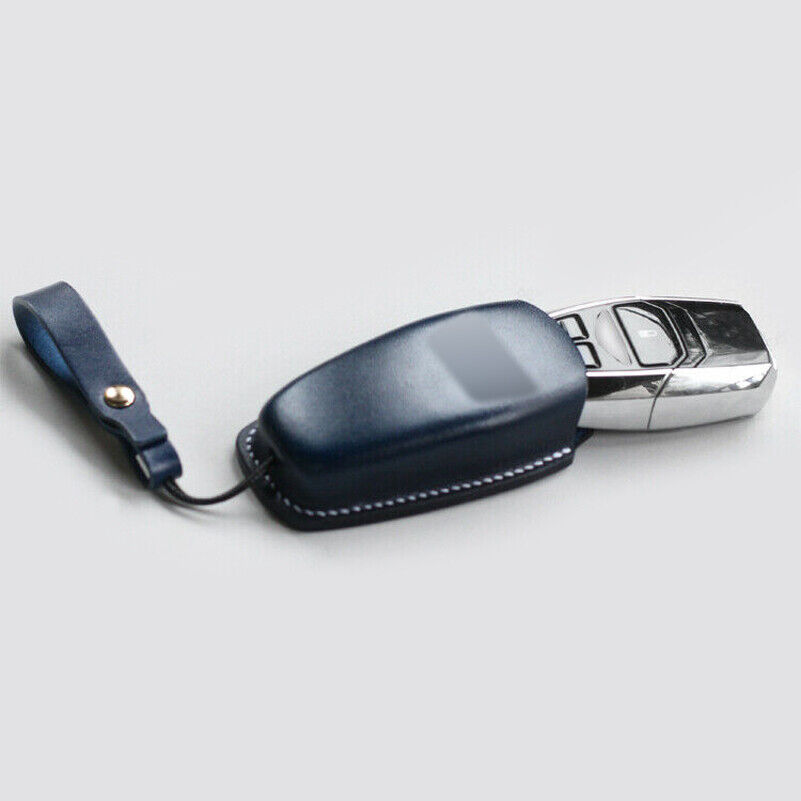 100% Handmade Leather Car Key Fob Case Cover For Aston Martin DB11 Accessories