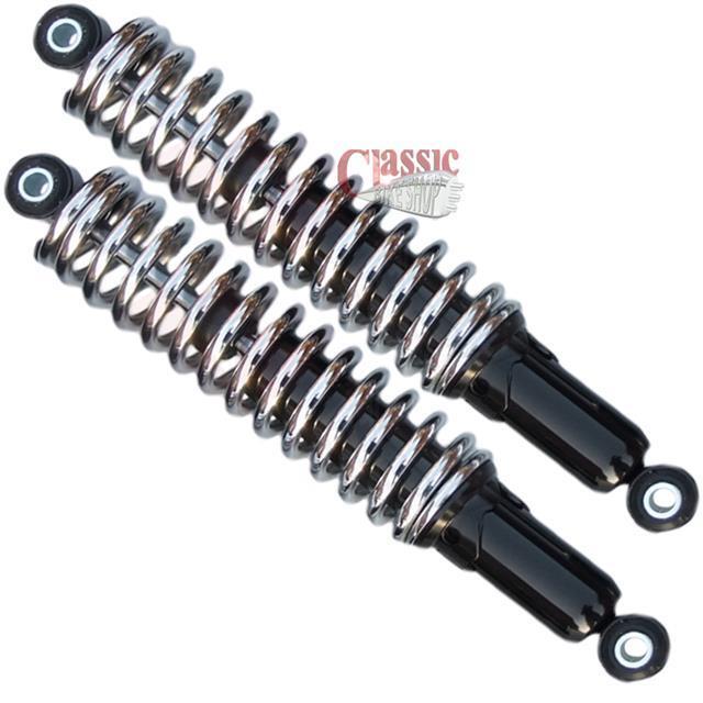 WASSELL CLASSIC 12.9 SHOCK ABSORBERS CHROME SPRINGS