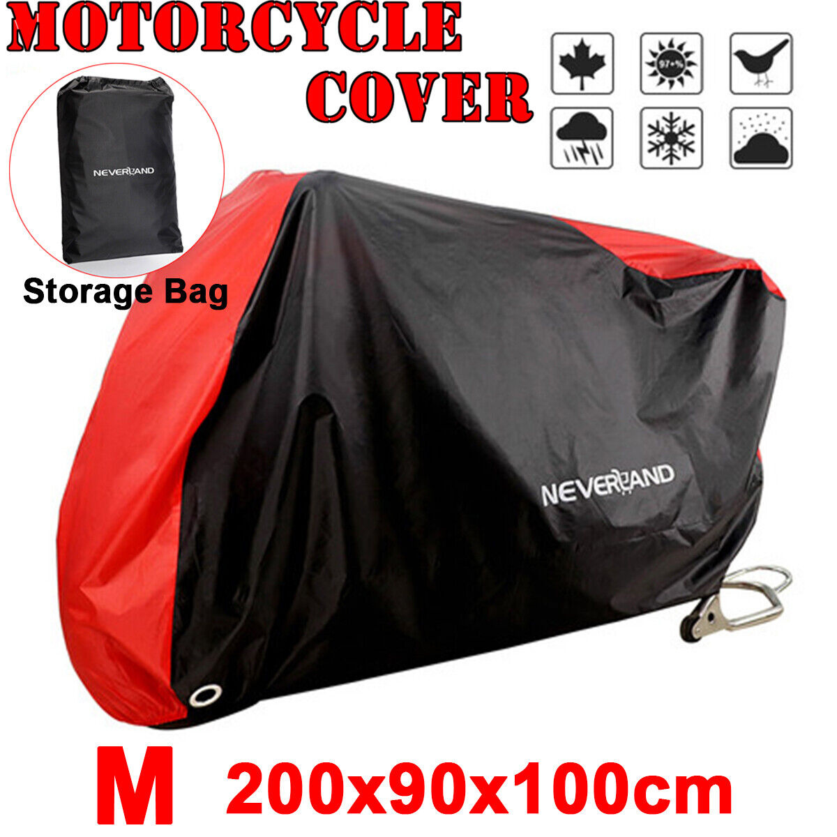 Motorcycle Cover Bike Scooter UV Dust Protector Waterproof For Honda Grom 125