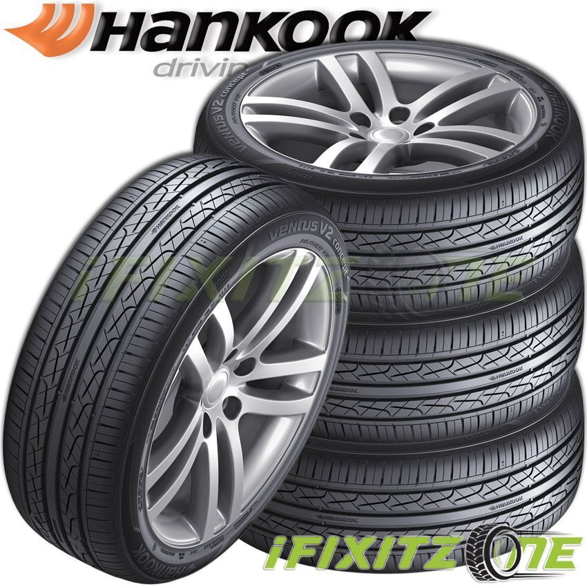 4 Hankook Ventus V2 Concept 2 H457 205/50R15 86H All Season 45,000 Mileage Tires