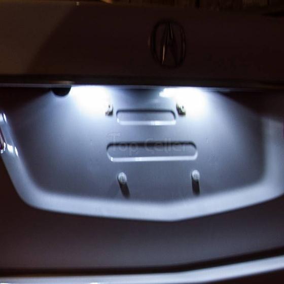 2pcs 168 194 T10 White 5 SMD LED License Plate Lights Bulbs For Lexus LFA 2012