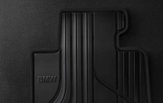 BMW BLACK Rubber Floor Mats SET OF 4 2014-2017 428i 430i Gran Coupes 51472348155
