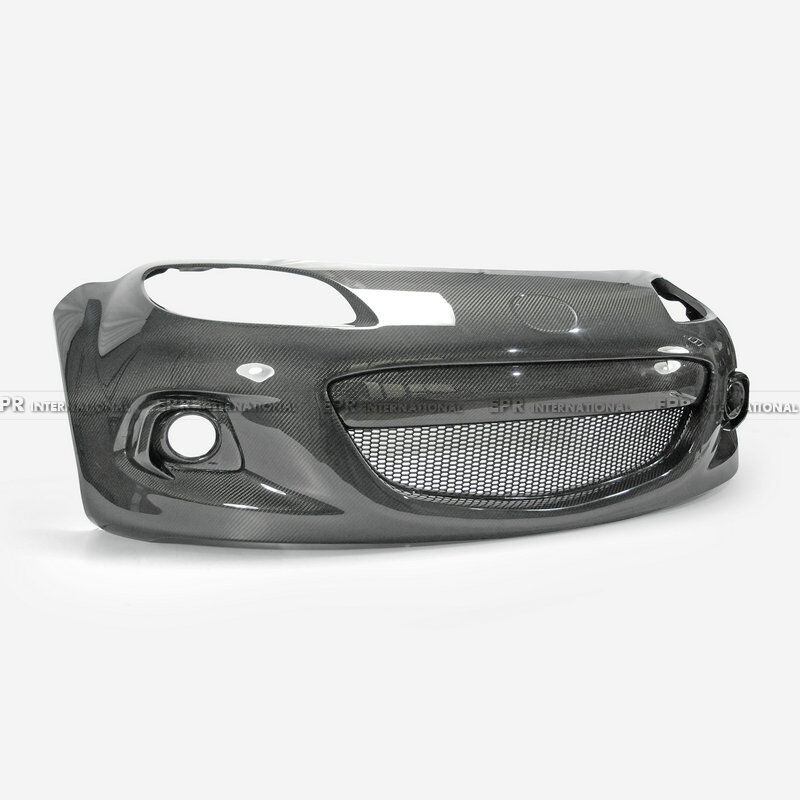For Mazda MX5 Roaster Miata NC3 OEM Carbon Fiber Front Bumper w/grill &fog cover