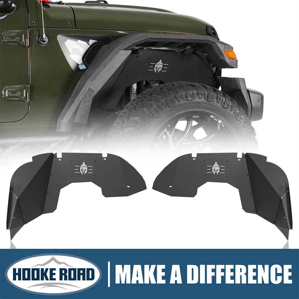 Hooke Road Fit 20-24 Jeep Gladiator JT Front or Rear Inner Fender Liner Off-Road