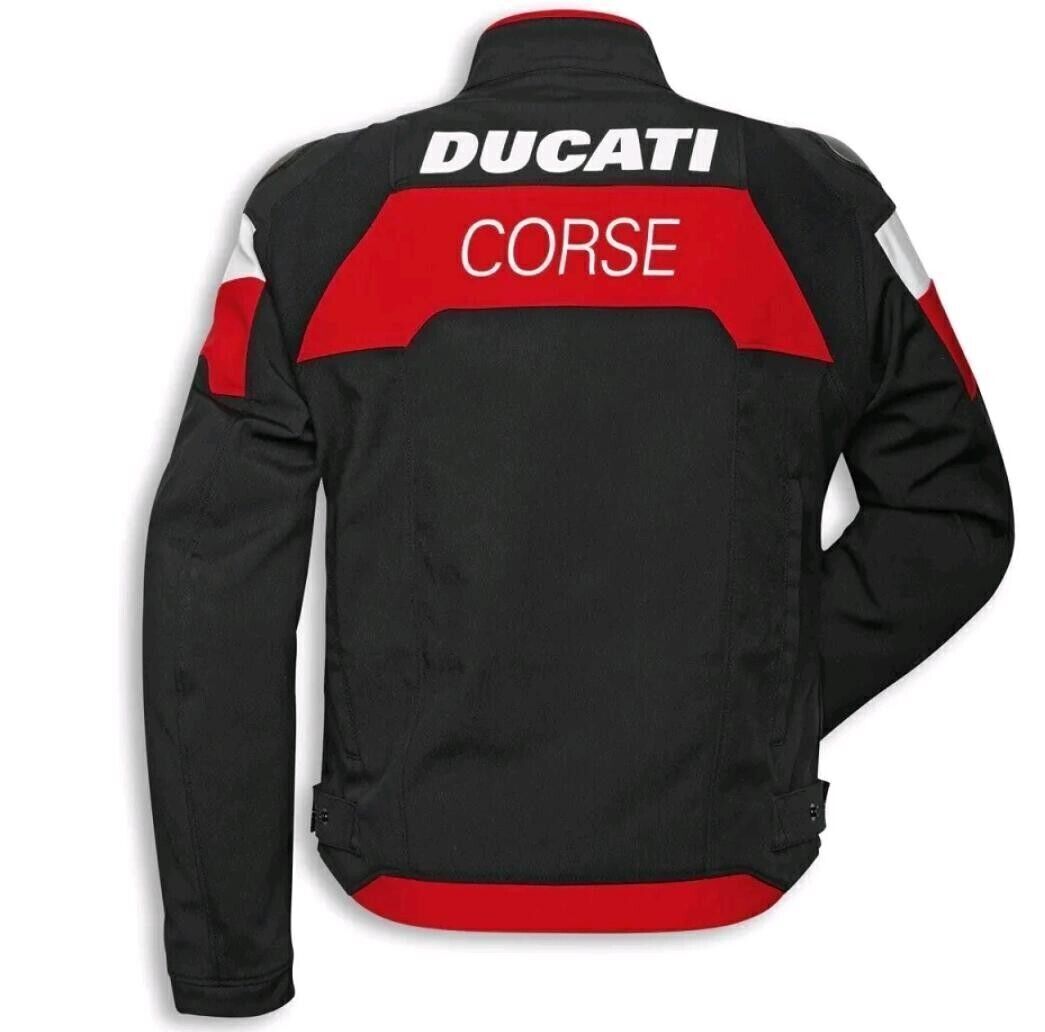 Fabric Motorcycle MotorBike Jacket Ducati Corse tex C5