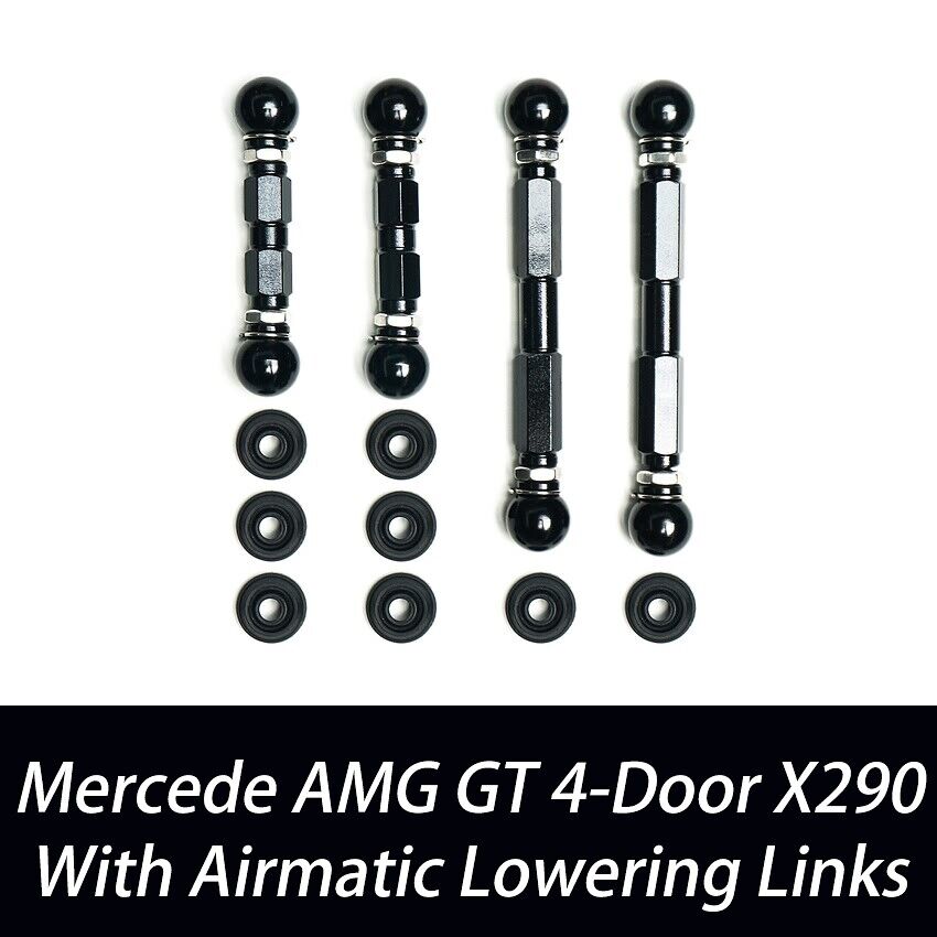 For Mercedes Benz AMG GT 63 X290 4-Door Adjustable Suspension Lowering Links Kit