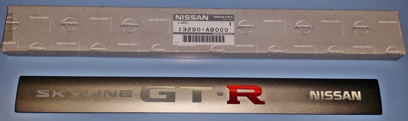 Nissan A3B90-AB000 RB26DETT Engine Ornament Badge \