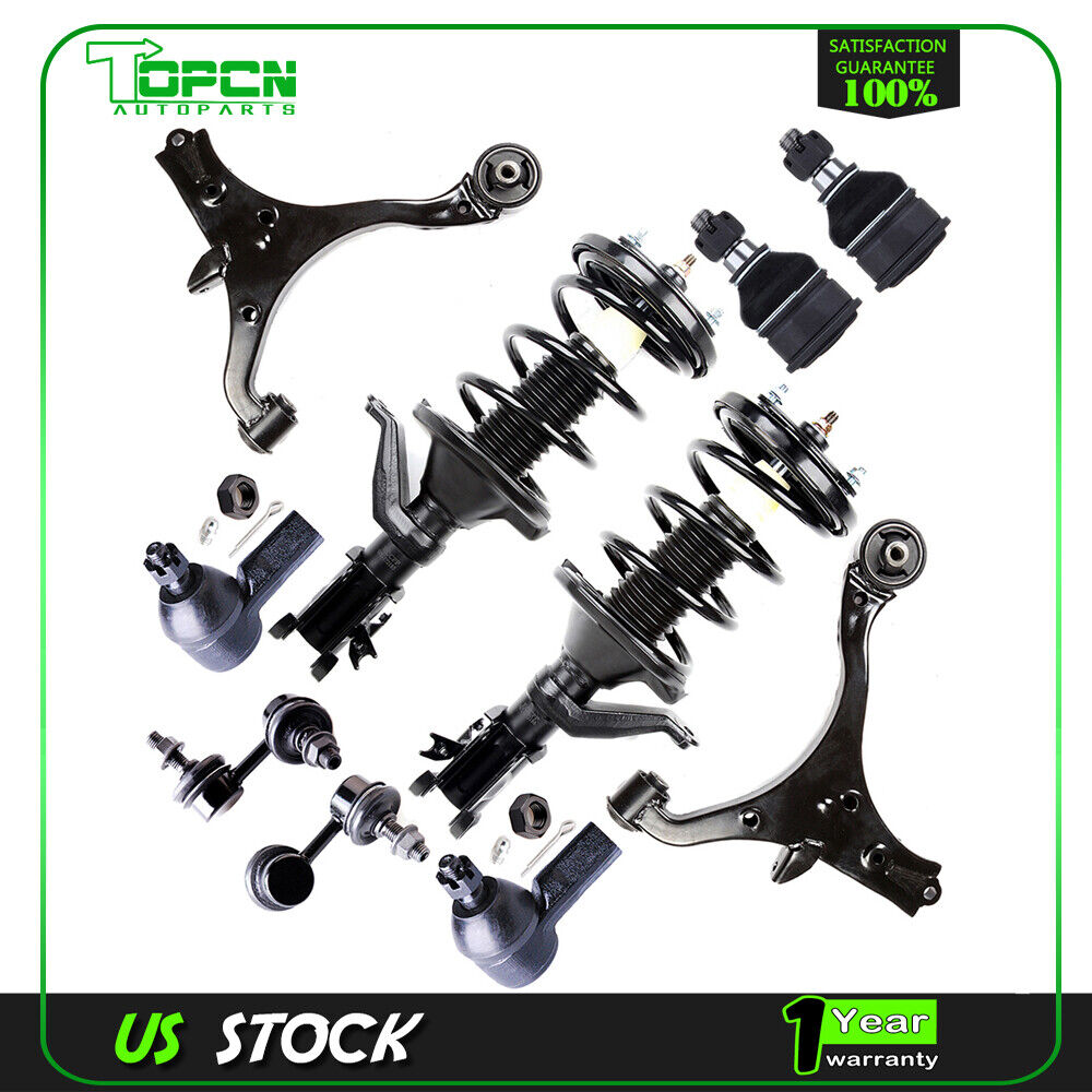 For Honda Civic 03-05 Front Quick Strut Control Arm Ball Joint Stabilizer TieRod