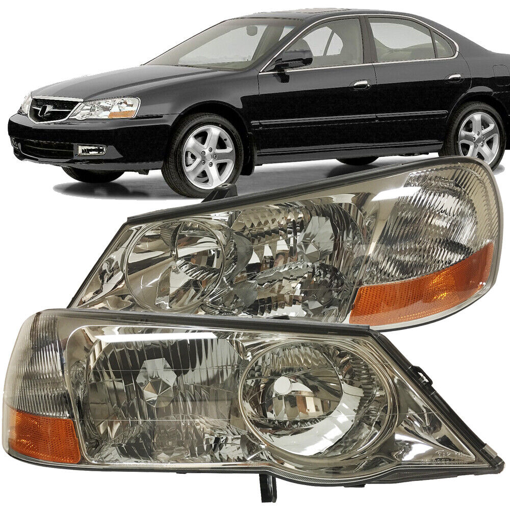 For 02-03 Acura 3.2TL Sedan Base/Type-S Headlights Set HID Type